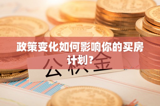 沙市政策变化如何影响你的买房计划？