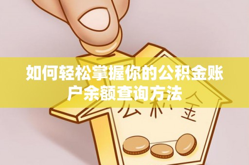 沙市如何轻松掌握你的公积金账户余额查询方法
